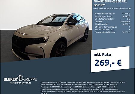 DS Automobiles DS7 Crossback PureTech 180 Performance Line+