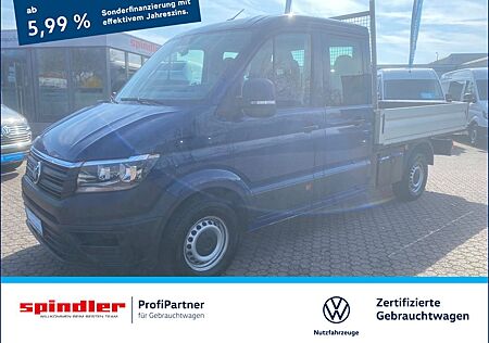 VW Crafter Volkswagen 35 Pritsche 2.0 TDI DOKA MR / AHK, Klima