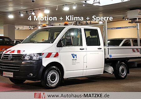 VW T5 Transporter Volkswagen T5 Doka 4Motion AHK Klima Differentialsperre