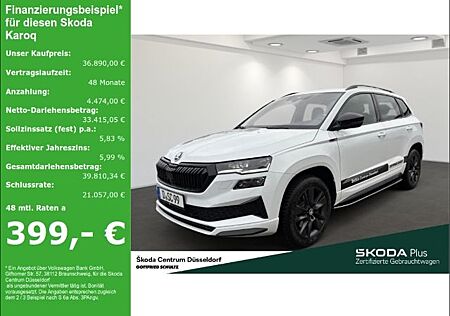 Skoda Karoq SPORTLINE 1.5 TSI 150 PS 7 Gang DSG Matrix
