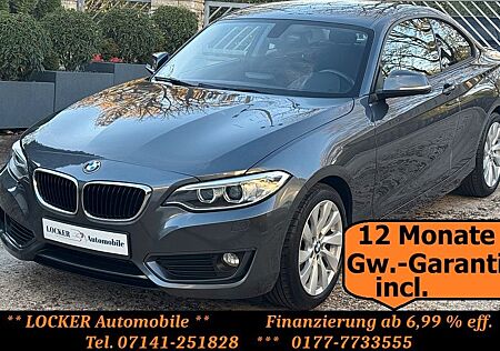 BMW 218d Sport Coupe Advantage Bi-Xenon PDC Alu Navi