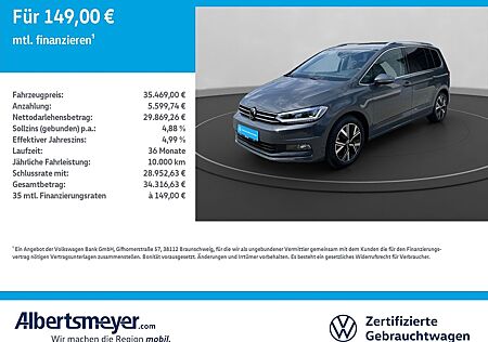 VW Touran gebraucht kaufen VW Touran Volkswagen 1.5 TSI Highline +DSG+NAVI+AHK+LM+ACC+LED
