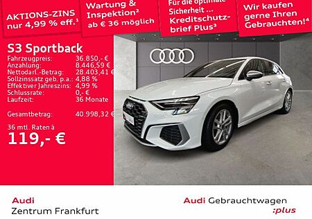 Audi S3 Sportback TFSI S tronic LED VC Tempomat