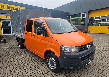 VW T5 Transporter Volkswagen Pritsche Doppelkabine TÜV neu
