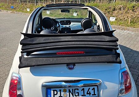 Fiat 500 , Cabrio, 1,2L, HU neu, gepflegt, 1. Hand
