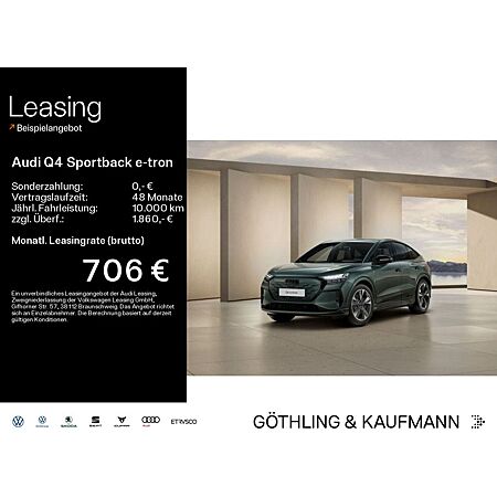 Audi Q4 e-tron leasen