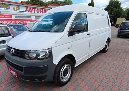 VW T5 Transporter Volkswagen Kasten-Kombi-Mittelhochdach 1. Hand AHK 4x4 Klim