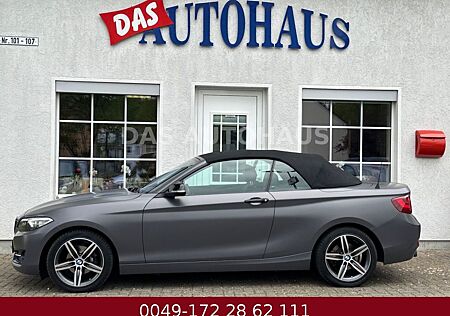 BMW 218 Cabrio 75000 Km LEDER NAVI