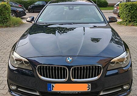 BMW 520d Touring, Schaltwippen, Leder, Service neu