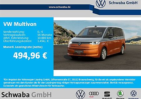 VW T7 Multivan Volkswagen Multivan Life 2.0 TSI DSG *Kurzzulassung* - weit
