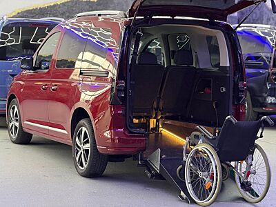 Volkswagen Caddy Style Behindertengerecht-Rampe