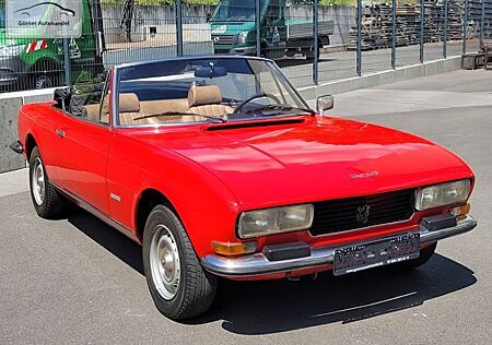 Peugeot 504 Cabrio mit H-Kennzeichen