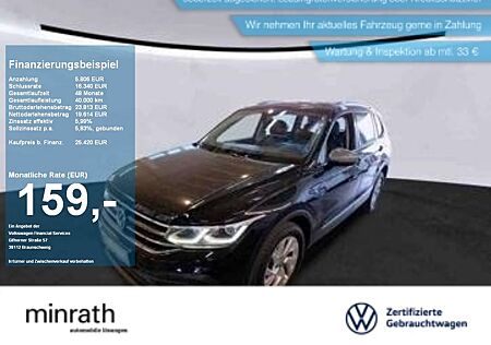 VW Tiguan Allspace Volkswagen 2.0 TDI 4Motion Life MATRIX+APP