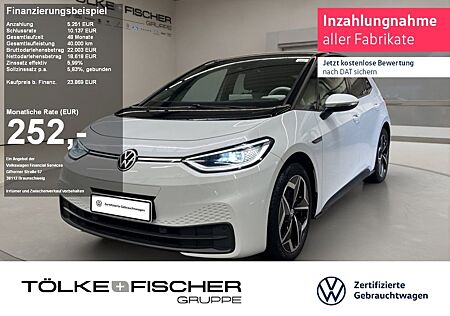 VW ID.3 Volkswagen Pro Performance W Tech Pano IQLight ACC AUT