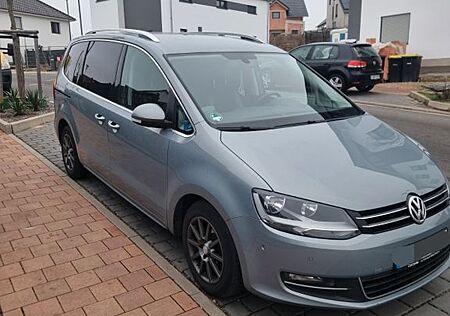 VW Sharan Volkswagen 2.0 TDI DSG BlueMotion Tech Highline ...