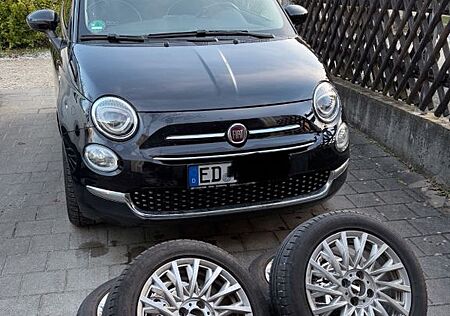 Fiat 500C 1.2 8V Lounge,TÜV/Insp. neu, 8Alu,KlimaAuto