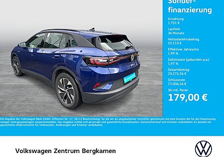 VW ID.4 Volkswagen Pro Performance AHK NAVI ALU19 SITZHZG