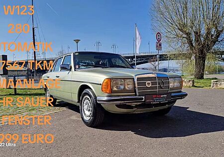 Mercedes-Benz 280 /W123/H ZULASUNG/KLIMA/EL FENSTER/