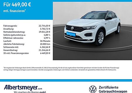 VW T-Roc Volkswagen 2.0 TDI 4Motion Sport +DSG+R-LINE+LED+PANO