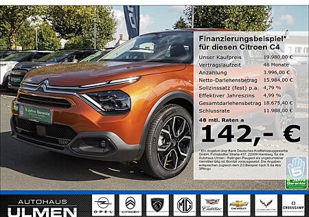 Citroën C4 ELEC FEEL 136 LED Mehrzonenklima DAB Spurhalt