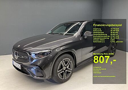 Mercedes-Benz GLC 300 d 4MATIC Coupé +AMG+Night+MBUX+PANO+HuD