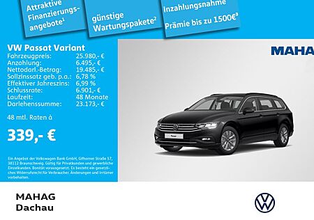 VW Passat Variant Volkswagen Business 2.0 TDI AHK LED Navi Pan