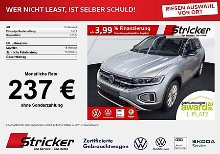 VW T-Roc Volkswagen Style 1.5TSI DSG 237,-ohne Anzahlung AHK N
