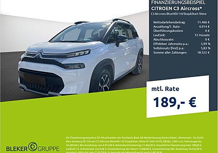Citroën C3 Aircross BlueHDi 110 Stop&Start Shine