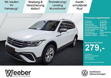 VW Tiguan Allspace Volkswagen Life AHK 7 SITZE NAVI KAMERA LED