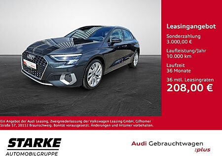 Audi A3 Sportback 40 TFSI e S tronic advanced NaviPlu