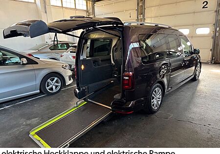 VW Caddy Volkswagen 2.0 TDI BEHINDERTENGERECHTER ROLLSTUHLRAMPE AKTI