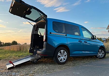 VW Caddy Volkswagen 1.4 TSI+Rollstuhlrampe+Behindertengerecht+