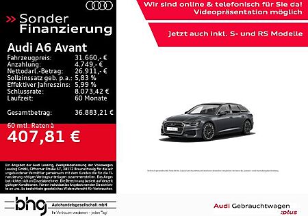 Audi A6 Avant 50 TFSI e quattro S tronic sport