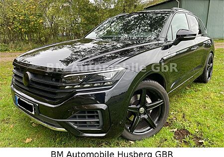 VW Touareg Volkswagen 3,0 TDI V6 R-Line Black Style Leder -AHK