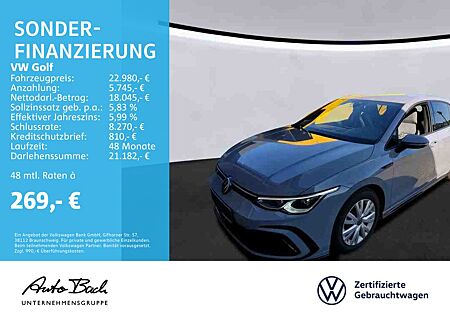 VW Golf Volkswagen VIII 1.5 TSI "R-Line" Navi LED Digital Cock