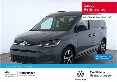 VW Caddy Volkswagen Life TSI AHK Pano LED Rear View Bluetooth
