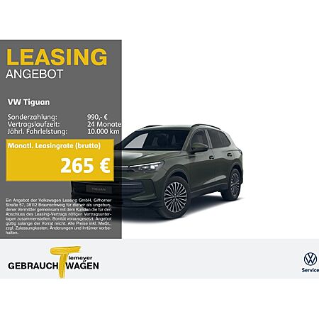 VW Tiguan leasen