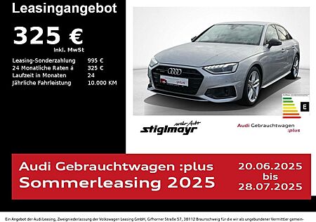 Audi A4 advanced S-line 40 TFSI quattro ACC+AHK+B&O+
