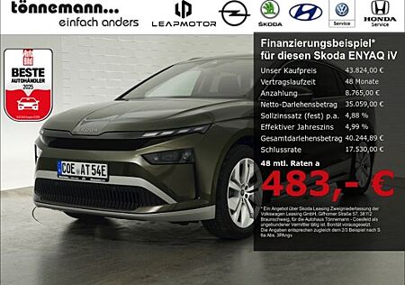 Skoda Enyaq iV 60+LED+AHK+NAVI+LENKRADHEIZUNG+RÜCKFAHR