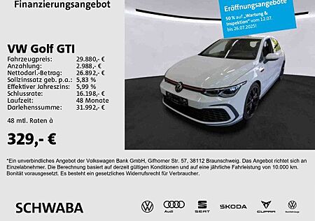 VW Golf Volkswagen VIII GTI 2.0TSI LED*VIRTUAL*AHK*ACC*KAM*19"