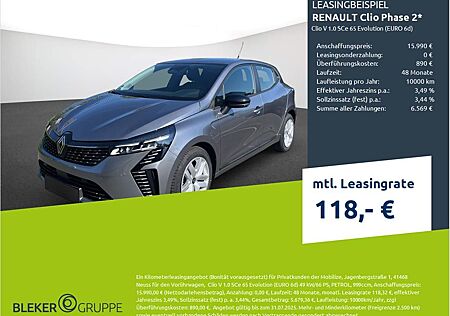 Renault Clio Phase 2 V 1.0 SCe 65 Evolution (EURO
