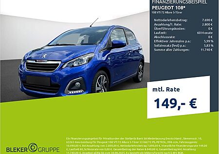 Peugeot 108 VTi 72 Allure 5-Türer