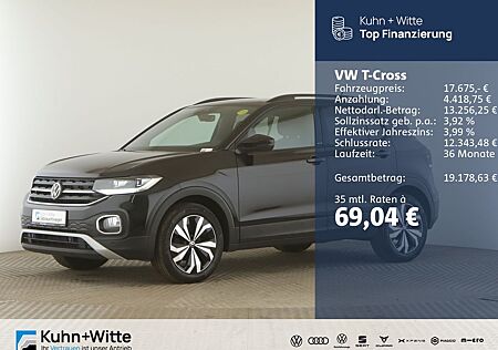 VW T-Cross Volkswagen 1.0 TSI Life *ACC*LED*RFK*Navi*AppleCar*