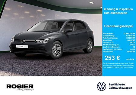 VW Golf Volkswagen VIII Life 1,5 l TSI ACC LED NAVI KAMERA SHZ