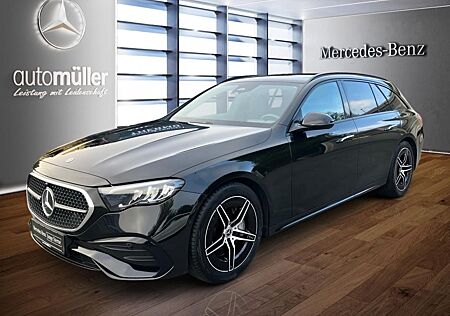 Mercedes-Benz E 220 gebraucht kaufen Mercedes-Benz E 220 d T AMG+AHK+NIGHT+AMBIENTE+KEYLESS+DISTRON