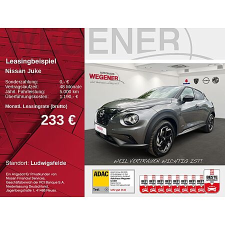 Nissan Juke leasen