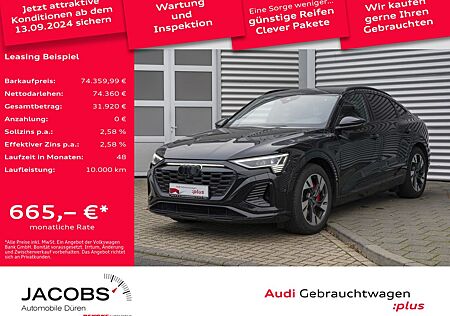 Audi Q8 e-tron Q8 Sportback e-tron 55 S line/Black+/Matrix/HUD/