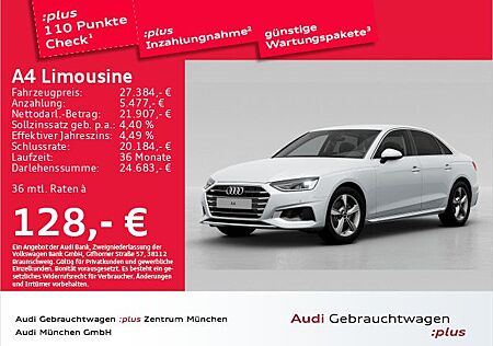 Audi A4 Limousine 35 TFSI advanced Navi+/PDC+/SitzHzg