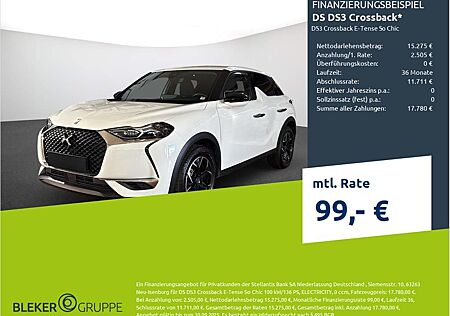 DS Automobiles DS3 Crossback E-Tense So Chic