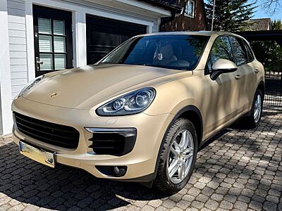 Porsche Cayenne Diesel - Unikat in Champagne/Gold